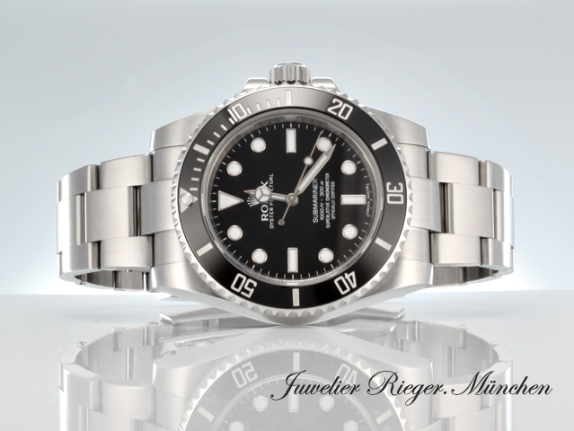Bild 4 der Galerie: Rolex Submariner 40 mm 114060 2015 LC100 Edelstahl Automatik Stahl