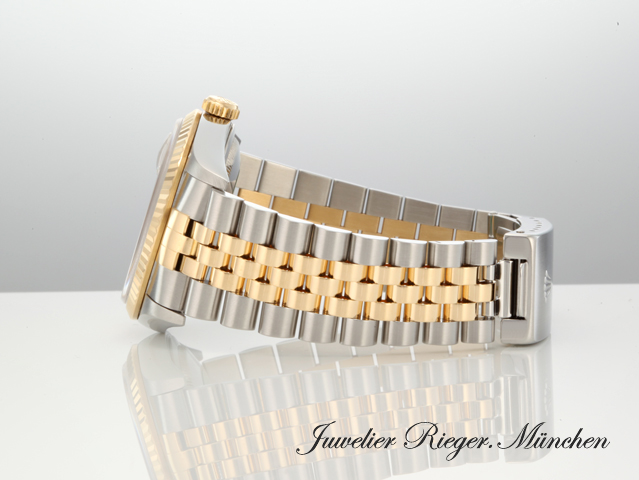 Bild 5 der Galerie: Rolex Datejust 36 mm 16233 1996 LC100 Edelstahl Gelbgold 750 Automatik Gold
