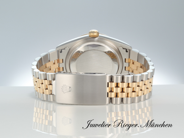 Bild 6 der Galerie: Rolex Datejust 36 mm 16233 1996 LC100 Edelstahl Gelbgold 750 Automatik Gold