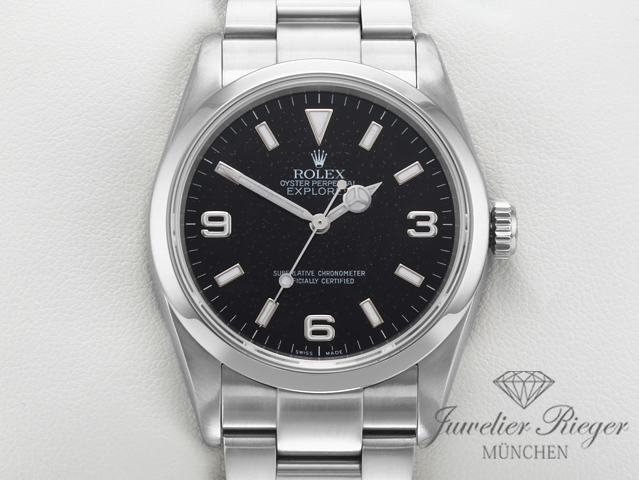Bild 1 der Galerie: Rolex Explorer 36 mm 114270 2007 Edelstahl Automatik Stahl