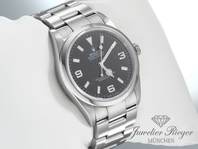 Bild 3 der Galerie: Rolex Explorer 36 mm 114270 2007 Edelstahl Automatik Stahl