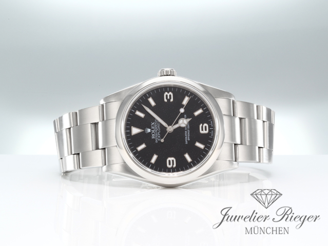 Bild 4 der Galerie: Rolex Explorer 36 mm 114270 2007 Edelstahl Automatik Stahl