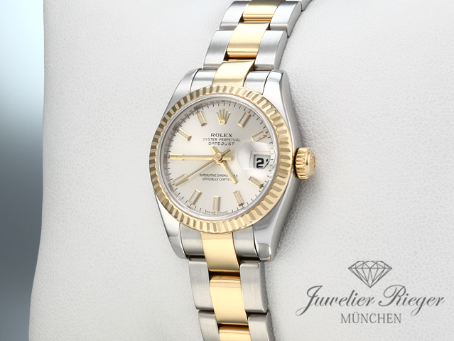 Image 2 of gallery: Rolex Lady Datejust 179173 2010 Stahl Gelbgold 750 Automatik Gold Damenuhr