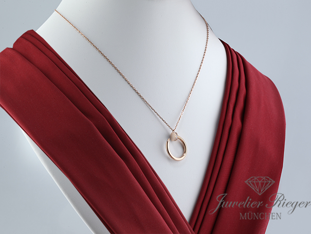 Bild 3 der Galerie: Cartier Collier Juste un Clou Rosegold 750 2020 Diamanten B7224887 Gold Kette