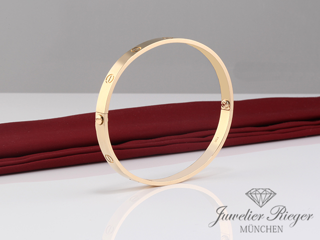 Bild 3 der Galerie: Cartier Armreif Love Gelbgold 750 Größe 20 2011 Gold Damen Herren Armband