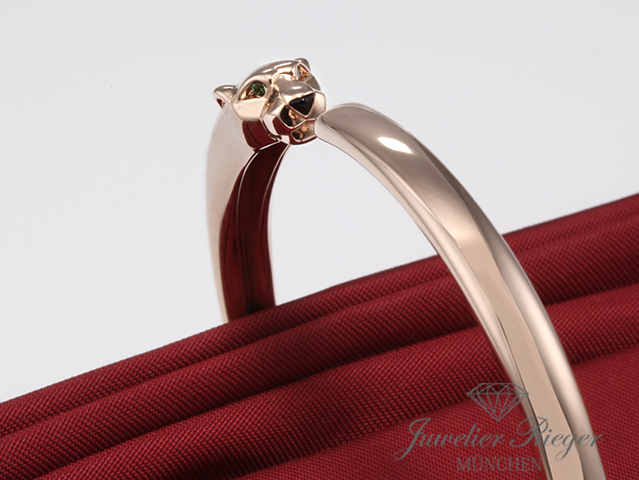 Bild 5 der Galerie: Cartier Armreif Panthere de Cartier Rosegold 750 Gr 18 Gold kleines Modell