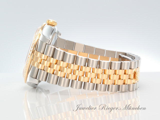 Image 5 of gallery: Rolex Datejust 36 mm 116243 2014 Stahl Gelbgold 750 Diamanten Automatik