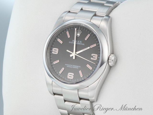 Bild 2 der Galerie: Rolex Oyster Perpetual 36 mm 116000 2015 Edelstahl Automatik Stahl Damen Herren