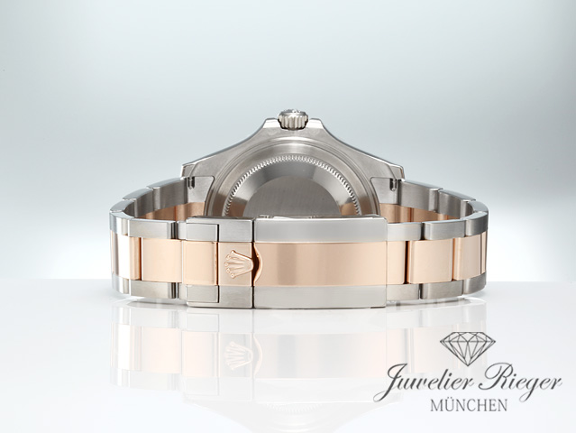 Bild 6 der Galerie: Rolex Yachtmaster 37 268621 Medium 2021 Stahl Rosegold 750 Automatik Gold