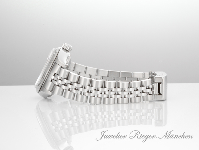 Bild 5 der Galerie: Rolex Lady Datejust Stahl Weissgold 750 Diamanten 2000 Automatik Gold Damen