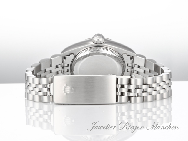 Bild 6 der Galerie: Rolex Lady Datejust Stahl Weissgold 750 Diamanten 2000 Automatik Gold Damen