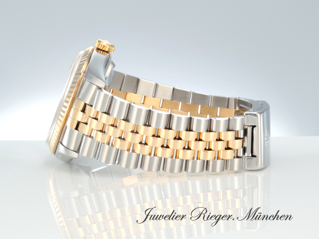 Bild 5 der Galerie: Rolex Datejust 36 mm 16233 1999 Diamanten Stahl Gelbgold 750 Automatik Gold