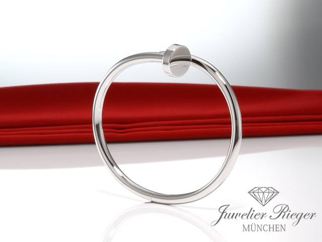 Bild 2 der Galerie: Cartier Armreif Juste un Clou Weissgold 750 Größe 17 2020 Gold Damen Armband