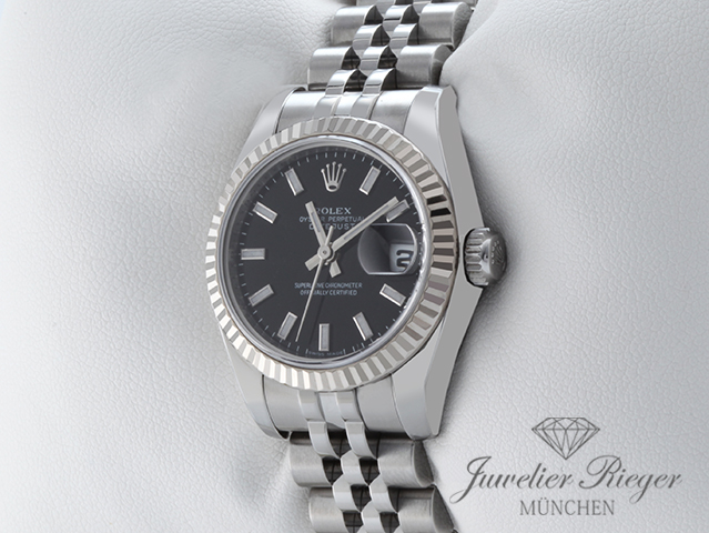 Bild 2 der Galerie: Rolex Lady Datejust 179174 Edelstahl Weissgold 750 Automatik Stahl Gold Damen