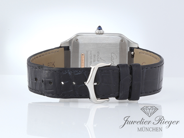 Bild 6 der Galerie: Cartier Santos Dumont LM Edelstahl Rosegold 750 W2SA0011 2024 Gold