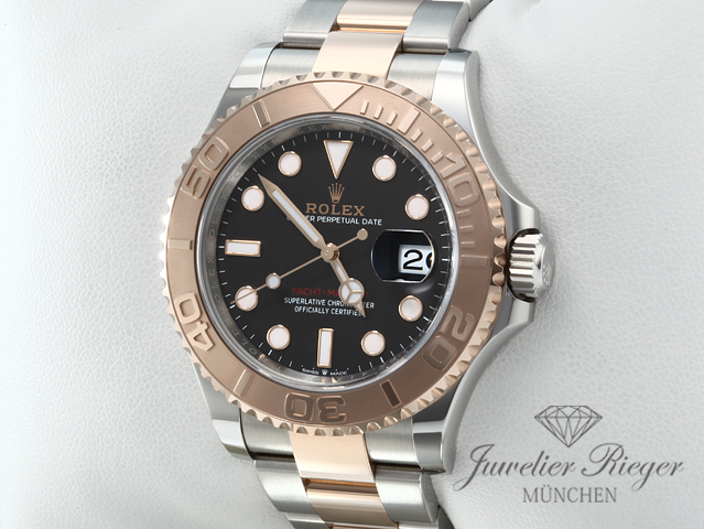 Bild 2 der Galerie: Rolex Yachtmaster 40 126621 2021 Edelstahl Rosegold 750 Automatik Stahl Gold