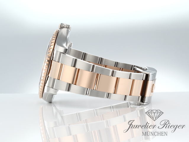Bild 5 der Galerie: Rolex Yachtmaster 40 126621 2021 Edelstahl Rosegold 750 Automatik Stahl Gold