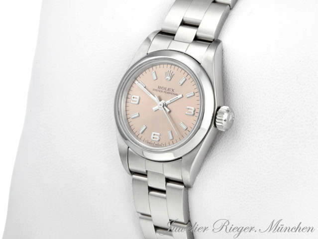Bild 2 der Galerie: Rolex Lady Oyster Perpetual 26 mm 2003 Edelstahl Automatik Stahl Damen