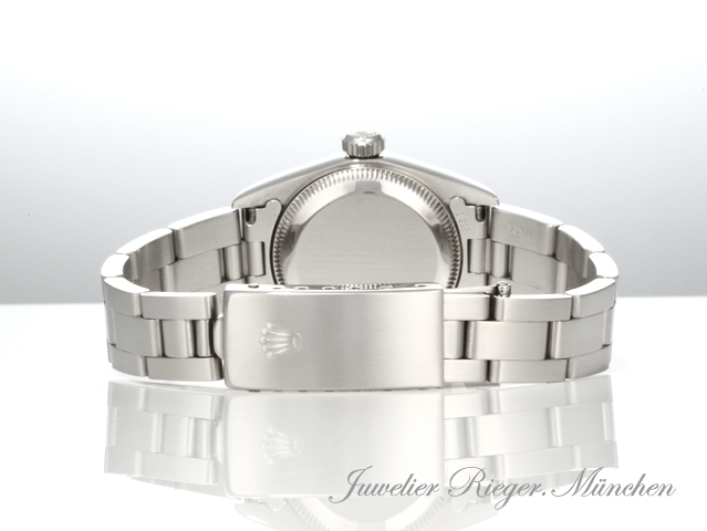 Bild 6 der Galerie: Rolex Lady Oyster Perpetual 26 mm 2003 Edelstahl Automatik Stahl Damen