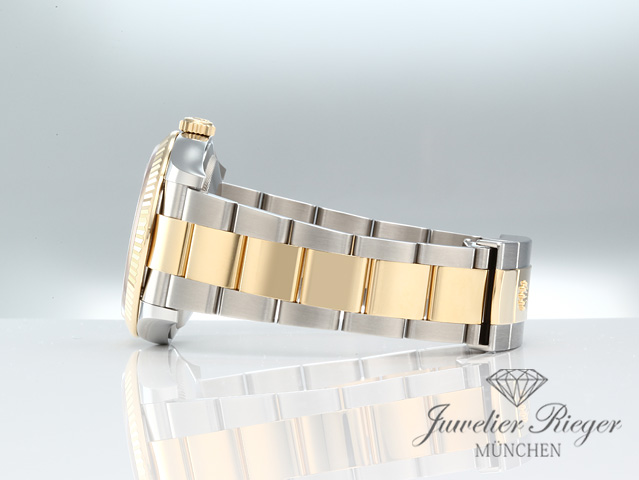 Image 5 of gallery: Rolex Datejust 36 126233 2025 Edelstahl Gelbgold 750 Diamanten Automatik Gold