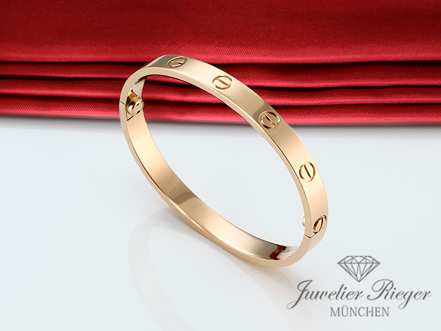 Bild 1 der Galerie: Cartier Armreif Love Rosegold 750 Größe 17 2019 Gold Damen Armband