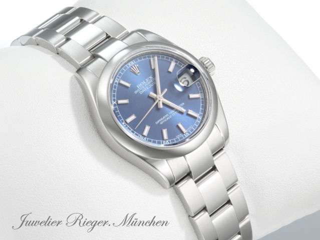 Bild 3 der Galerie: Rolex Medium Datejust 31 mm 178240 Edelstahl Automatik Damenuhr Stahl
