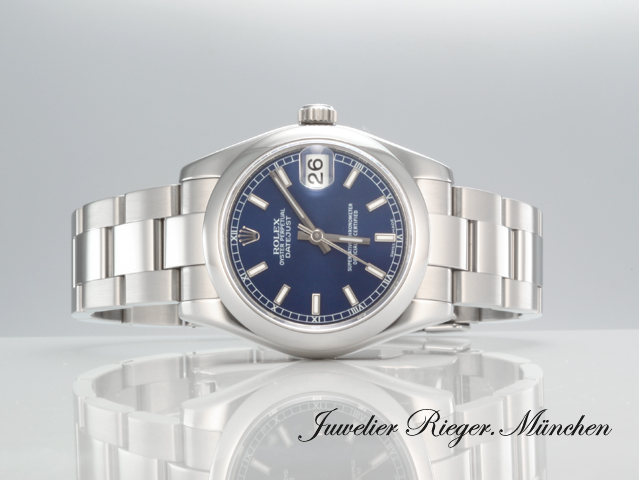 Bild 4 der Galerie: Rolex Medium Datejust 31 mm 178240 Edelstahl Automatik Damenuhr Stahl