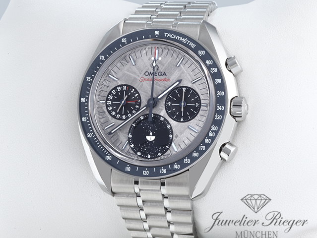 Bild 2 der Galerie: Omega Speedmaster Mondphase Meteorite 2025 Chronograph 304.30.43.52.06.001 Moonphase