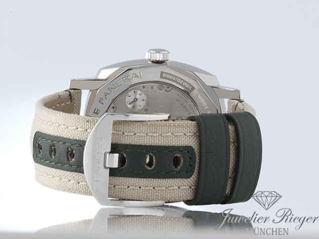 Bild 5 der Galerie: Panerai Radiomir 1940 GMT 45 mm PAM00998 2019 Green Edelstahl Automatik Stahl
