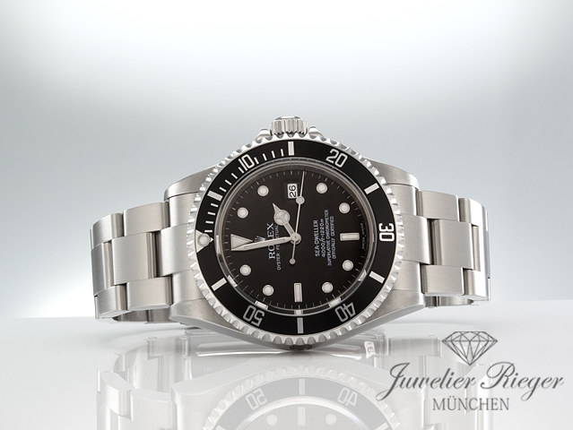 Image 4 of gallery: Rolex Sea Dweller Edelstahl 16600 T 2004/05 Automatik Stahl Taucheruhr Seadweller