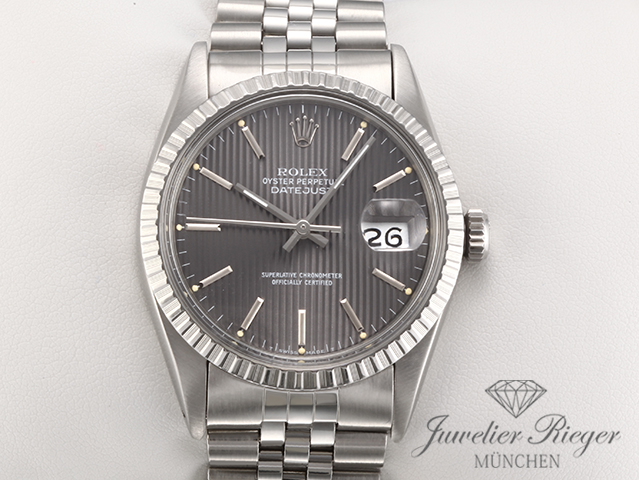 Bild 1 der Galerie: Rolex Datejust 36 mm 16030 Edelstahl 1984 LC100 Automatik Date Just Stahl