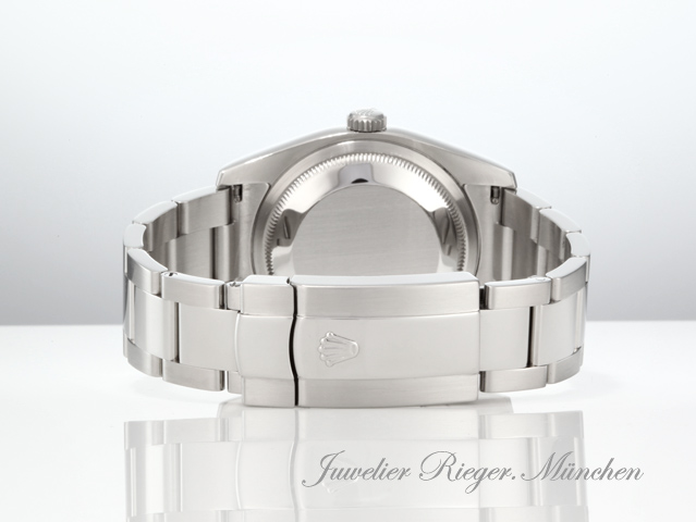Image 6 of gallery: Rolex Datejust 36 116234 Stahl Weissgold 750 2005 LC100 Automatik Gold