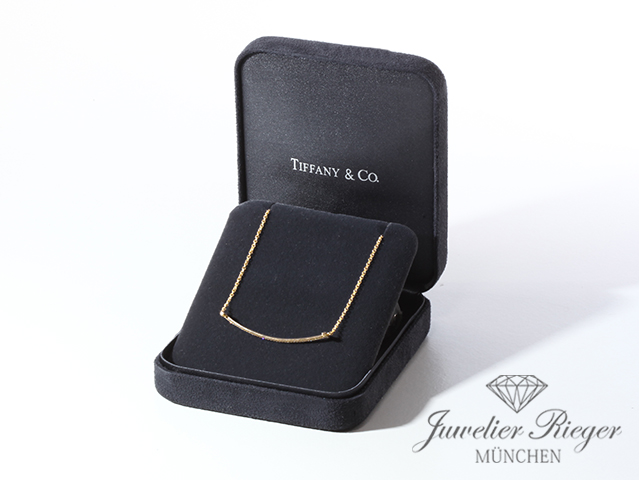 Bild 6 der Galerie: Tiffany & Co. T Smile Armband Rosegold 750 Gr Medium Diamanten 0,12ct Brillanten
