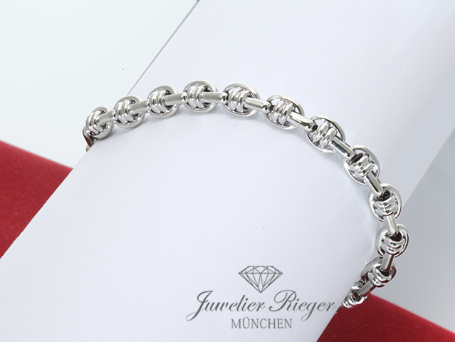 Bild 4 der Galerie: Chimento Armband Weissgold 750 Länge 19,5 cm ca. 12 gr. Armschmuck Gold