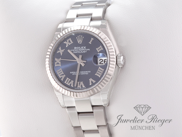 Image 2 of gallery: Rolex Medium Datejust 31 278274 2021 Edelstahl Weissgold 750 Automatik Gold