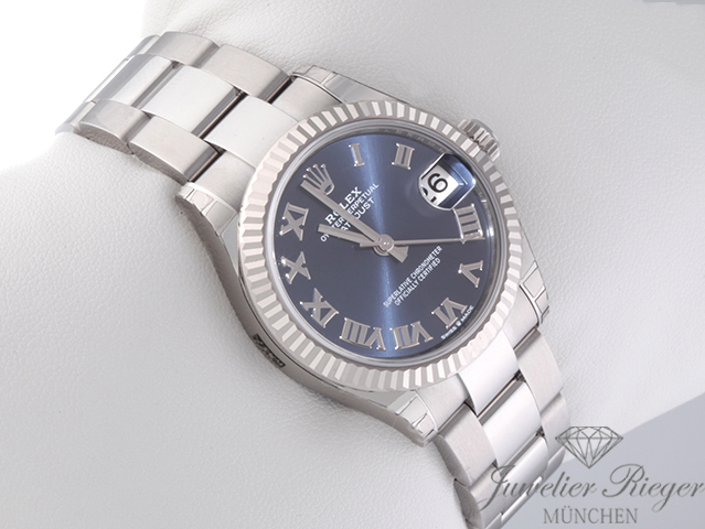 Image 3 of gallery: Rolex Medium Datejust 31 278274 2021 Edelstahl Weissgold 750 Automatik Gold