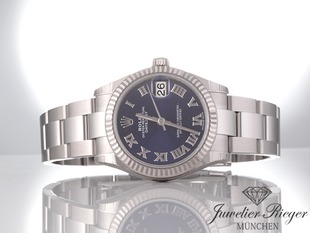 Image 4 of gallery: Rolex Medium Datejust 31 278274 2021 Edelstahl Weissgold 750 Automatik Gold