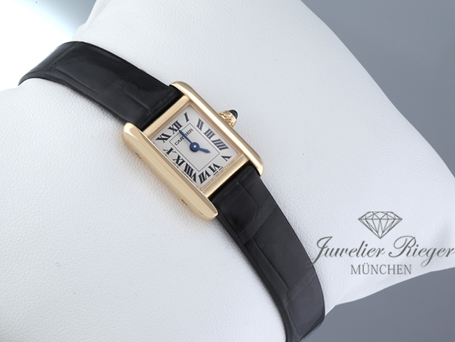 Bild 3 der Galerie: Cartier Tank Louis Mini Modell Gelbgold 750 2025 WGTA0352 Gold Damen