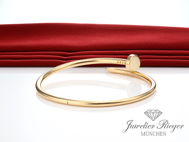 Bild 2 der Galerie: Cartier Armreif Juste un Clou Gelbgold 750 Größe 16 2016 Gold Damen