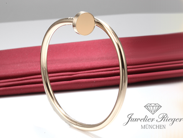 Bild 4 der Galerie: Cartier Armreif Juste un Clou Gelbgold 750 Größe 16 2016 Gold Damen