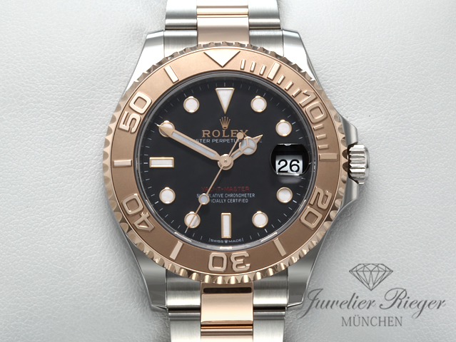Bild 1 der Galerie: Rolex Yachtmaster 37 268621 2020 Medium Edelstahl Rosegold 750 Automatik Lady