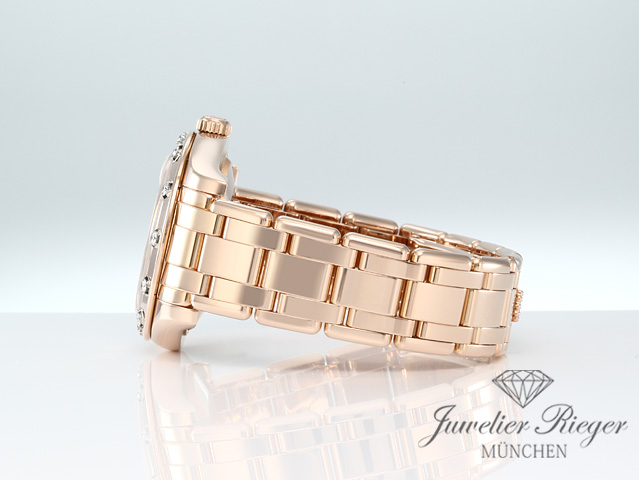 Bild 5 der Galerie: Rolex Pearlmaster 34 81315 2021 Roségold 750 Diamanten Automatik Gold