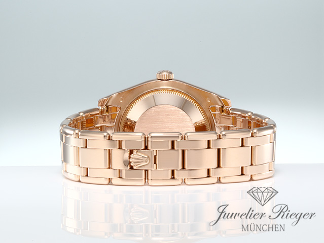 Bild 6 der Galerie: Rolex Pearlmaster 34 81315 2021 Roségold 750 Diamanten Automatik Gold
