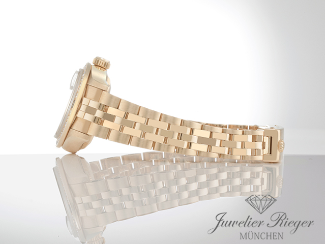 Bild 5 der Galerie: Rolex Lady Datejust Gelbgold 750 1994 69088 Diamanten Saphire Automatik Gold
