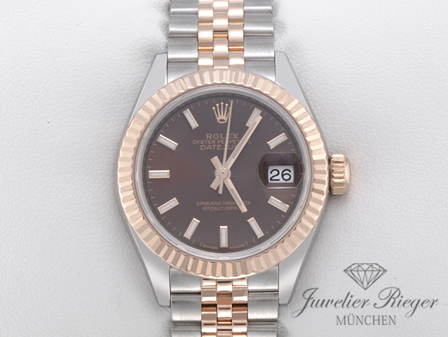 Bild 1 der Galerie: Rolex Lady Datejust 28 279171 Edelstahl Rosegold 750 Automatik Gold