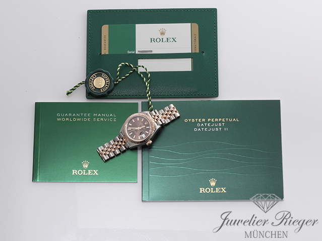 Bild 7 der Galerie: Rolex Lady Datejust 28 279171 Edelstahl Rosegold 750 Automatik Gold
