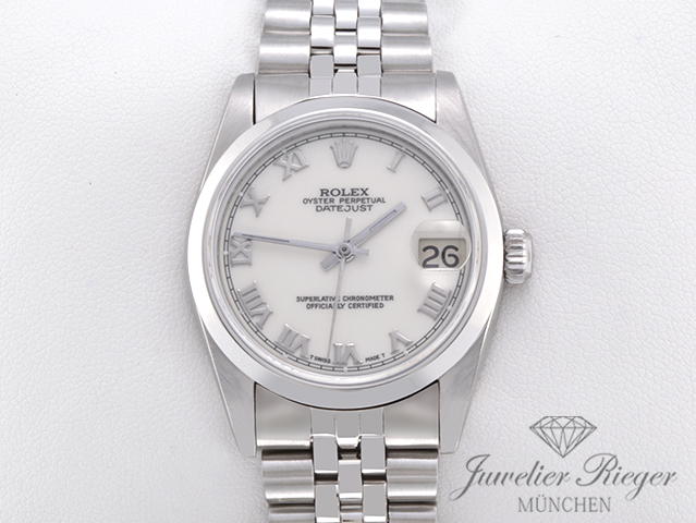 Bild 1 der Galerie: Rolex Medium Datejust 31 mm Edelstahl Automatik Lady Damen Stahl