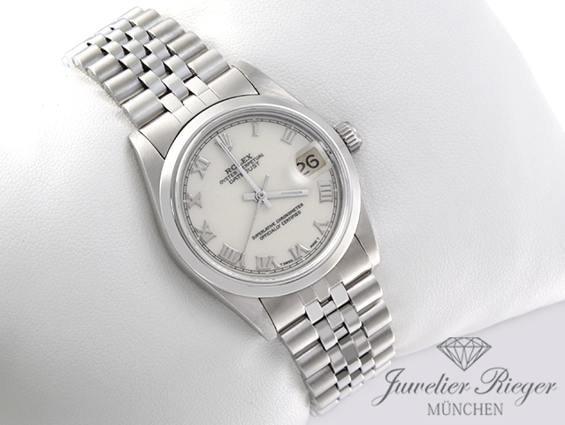 Bild 3 der Galerie: Rolex Medium Datejust 31 mm Edelstahl Automatik Lady Damen Stahl