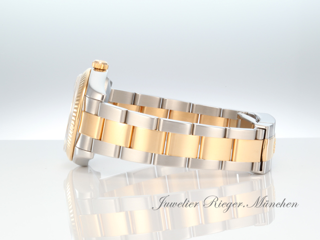 Bild 5 der Galerie: Rolex Medium Datejust 31 mm 178273 Edelstahl Gelbgold 750 Diamanten Gold Stahl