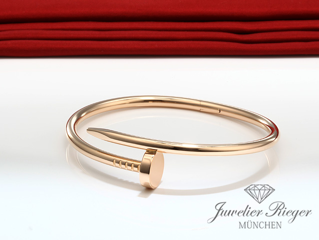 Bild 1 der Galerie: Cartier Armreif Juste un Clou Rosegold 750 Größe 17 2014 Gold Damen
